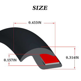 XmuxHai adhesive tape edge detail showing secure bond benefit