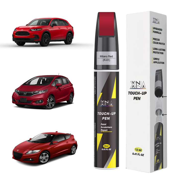 XNA Milano Red front packaging showing product and label for quick identification
