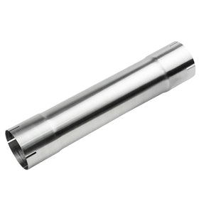 Xoepoll front view of 3.5 inch pipe showing finish and length for quick selection benefit