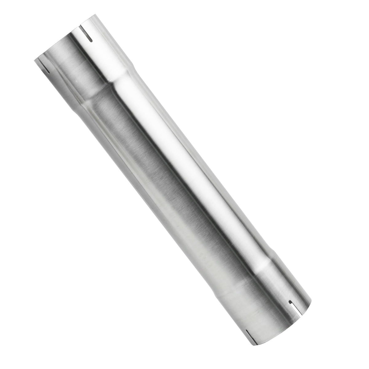 Xoepoll welded splice on stainless pipe showing corrosion-resistant joint benefit