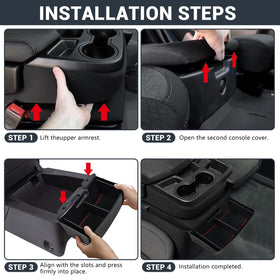 Xomzema divider layout top-down showing customizable compartments benefit