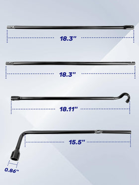 Xongjojo close-up of wrench heads highlighting precise fit and anti-slip advantage