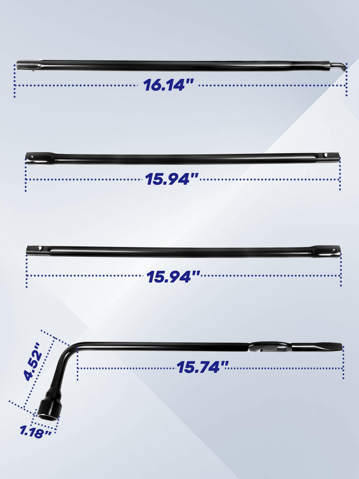 Xongjojo close-up of forged wrench jaws demonstrating precision fit and corrosion resistance