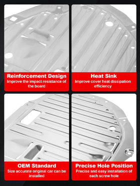 Xongjojo fastener detail image showing included screws and mounting ease benefit