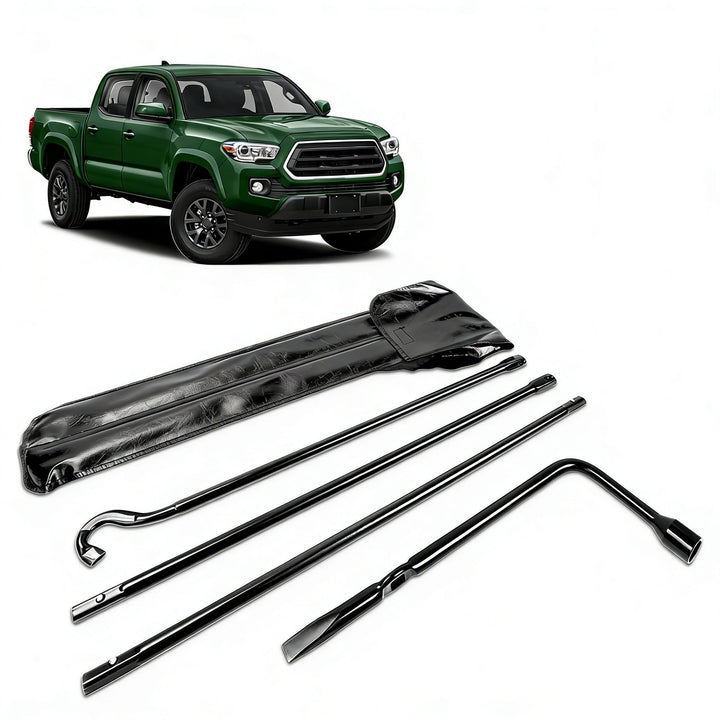 Xongjojo front packaging for Tacoma spare tool kit showing compatibility and benefit