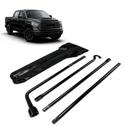 Xongjojo front view kit showing organized rattle-free wrenches and compact storage benefit