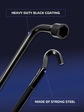 Xongjojo tool in use loosening a lug nut on a Ram truck for quicker roadside tire changes