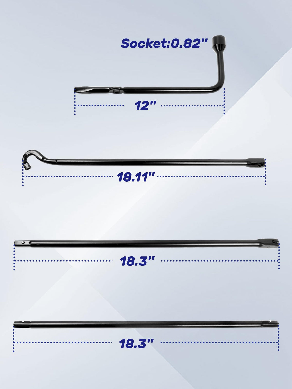 Xongjojo close-up of forged alloy steel wrench finish for strength and corrosion resistance