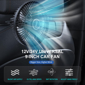 XOOL rotated head aimed downward for targeted cooling benefit