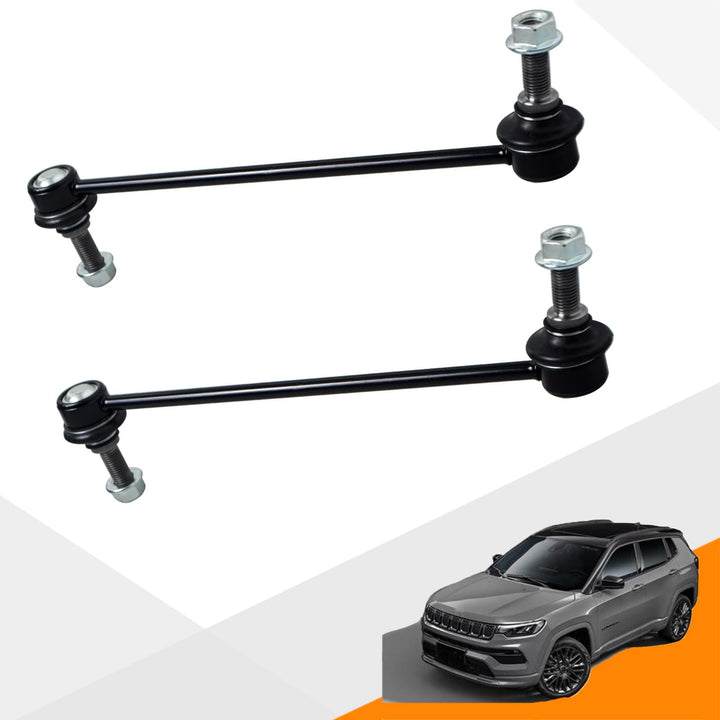 XOPIYAO front stabilizer links kit packaging showing contents and fitment benefits