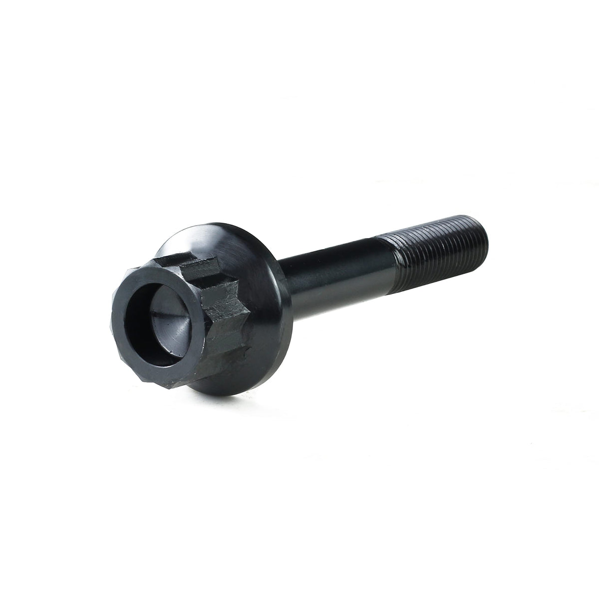 Xotic Performance bolt installed on harmonic balancer demonstrating secure fit and vibration control