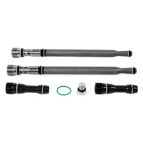 Xotic Performance material and threading close-up highlighting precision machining strength