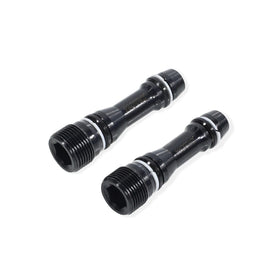 Xotic Performance stand pipe next to ruler for accurate size and scale reference