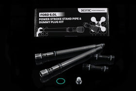 Xotic Performance close-up of cutaway stand pipe revealing integrated check valve benefit