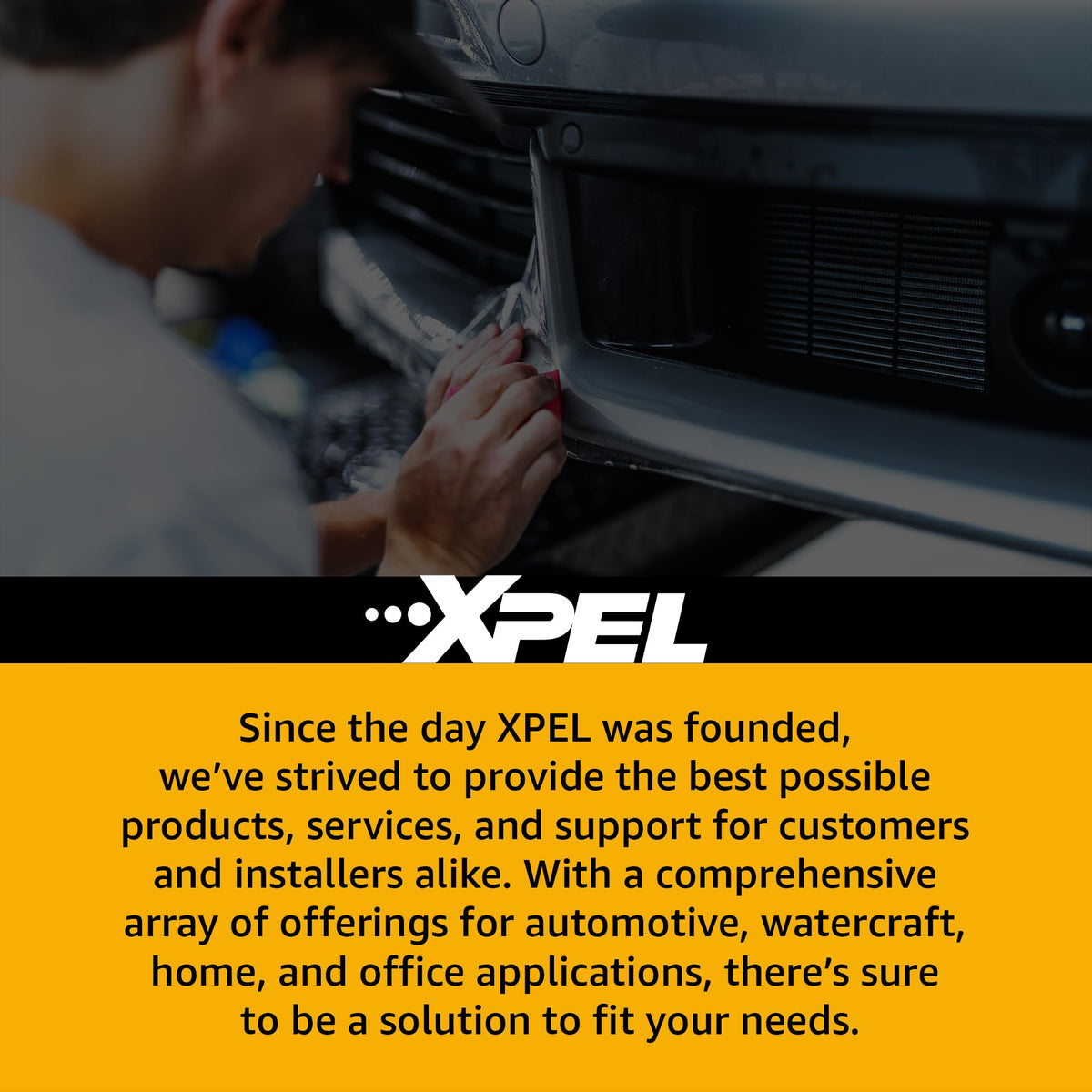 XPEL clear PPF on car in driveway illustrating preserved glossy finish