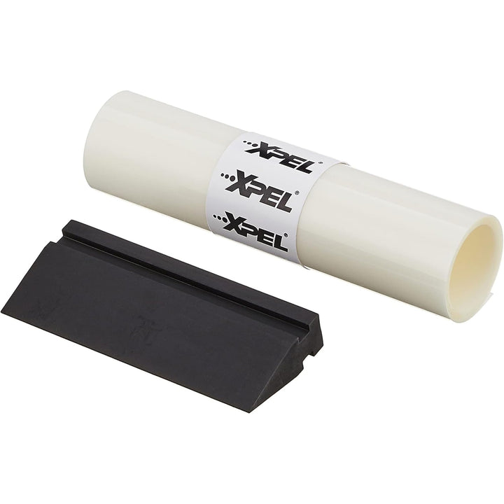 XPEL clear PPF roll front packaging showing product and label benefit