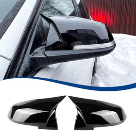 XPHAZZ front-mounted mirror cap on BMW showing sleek upgrade