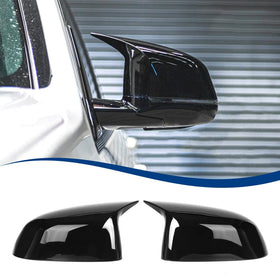 XPHAZZ front view mirror cap showing glossy finish and sleek profile benefit