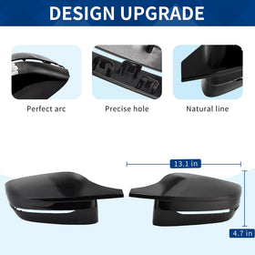 XPHAZZ mirror cap reflection emphasizing glossy finish and visual upgrade