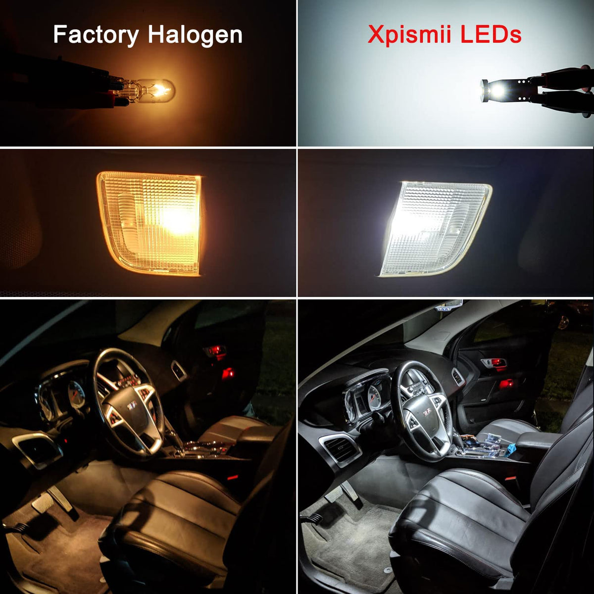 Xpismii close-up of LED chip detail highlighting brightness and quality advantage