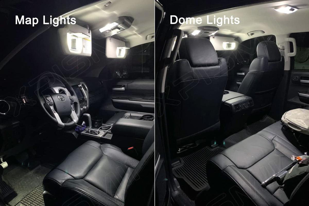 Xpismii footwell and door LEDs illuminating floor and entry improving safety