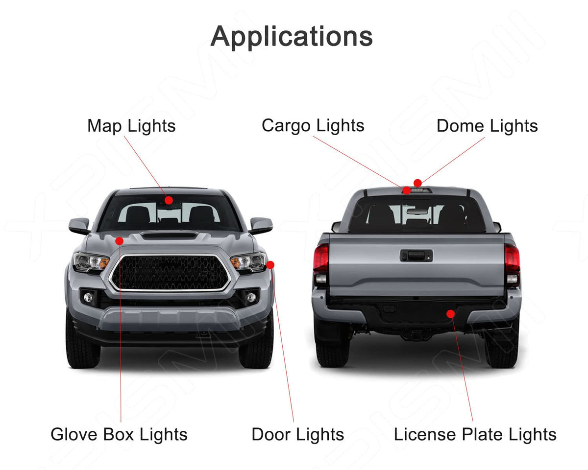 Xpismii installed map light delivering bright cabin visibility
