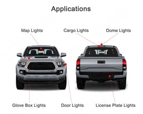 Xpismii installed map light delivering bright cabin visibility