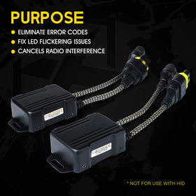 Xprite 9005 decoder connector closeup highlighting secure plug-and-play benefit