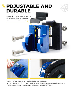 Xprite included hardware and JK/JL padding displayed for easy bolt-on installation