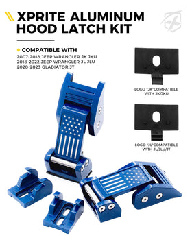 Xprite side profile of latch showing compact design and robust catch mechanism