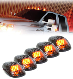 Xprite front view smoked cab clearance light showing sleek look and improved visibility