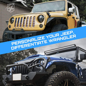 Xprite latches installed on Jeep showing improved hood stability benefit