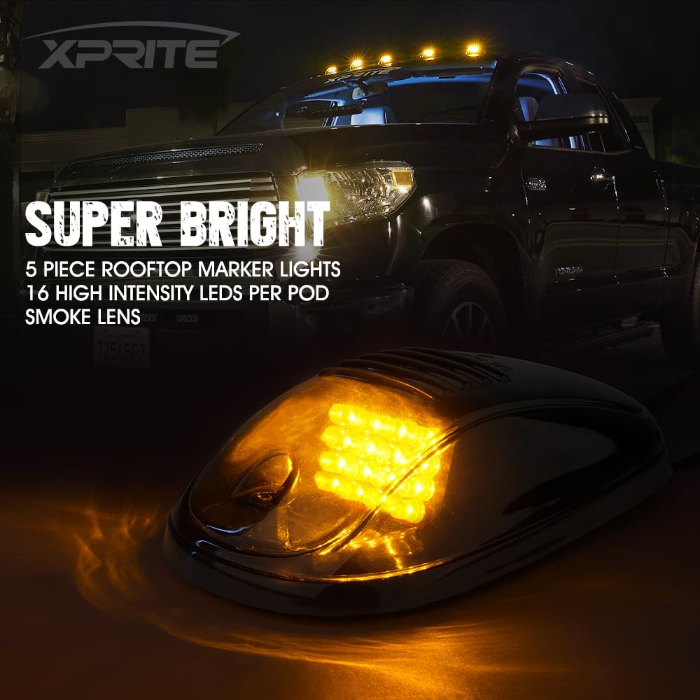 Xprite mounted on truck roof in daylight showing styling and added road presence