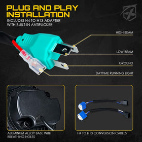 Xprite packaging and included accessories highlighting ready-to-install convenience