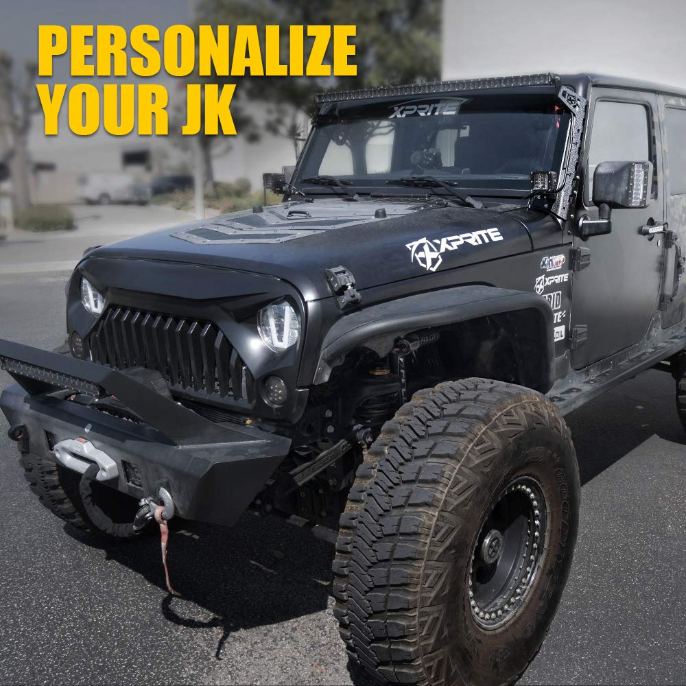 Xprite powder-coated finish close-up resisting rust and maintaining rugged appearance