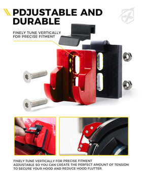 Xprite kit hardware and padding laid out showing included parts and easy install