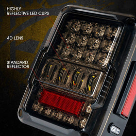 Xprite rear housing detail showing black ABS construction and sealed fit