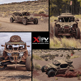 XPV AUTO packaged unit with accessories showing included parts and user-ready presentation