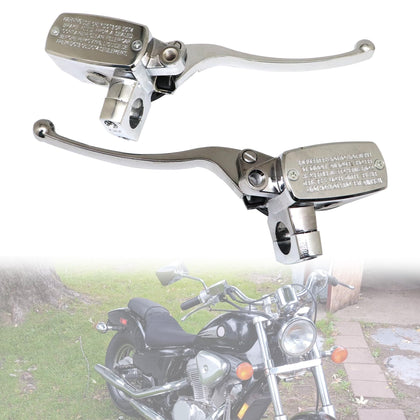 XQSMWF front view of chrome master cylinder showing clean fit and style