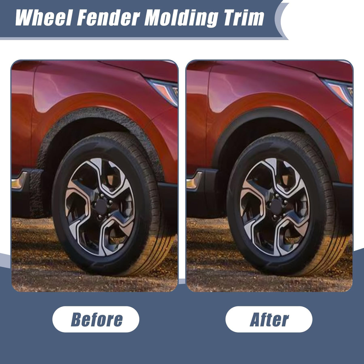 XQSMWF fender mounting points visible to show OEM-style attachment and ease