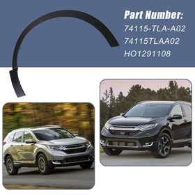 XQSMWF installed on a Honda CR-V passenger side illustrating restored wheel arch