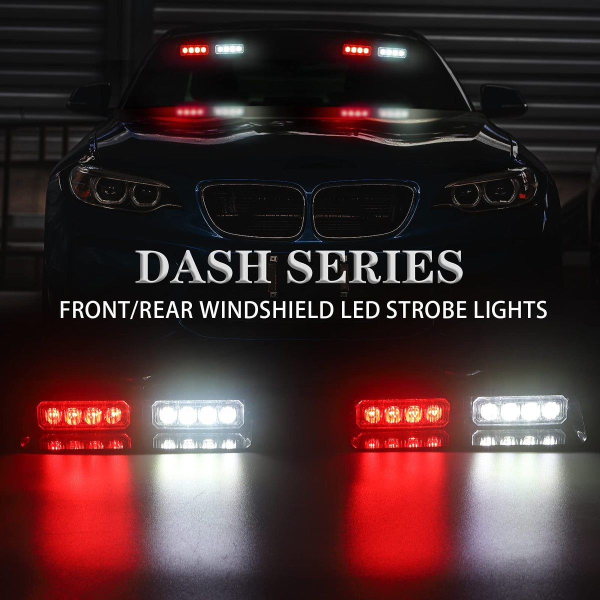 XRIDONSEN close-up LED array and lens highlighting bright output