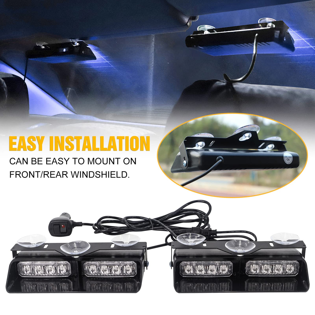 XRIDONSEN installed on dash demonstrating low-profile fit and easy driver access to switches
