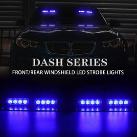 XRIDONSEN close-up of 16 high-intensity LEDs highlighting durable lens and bright output