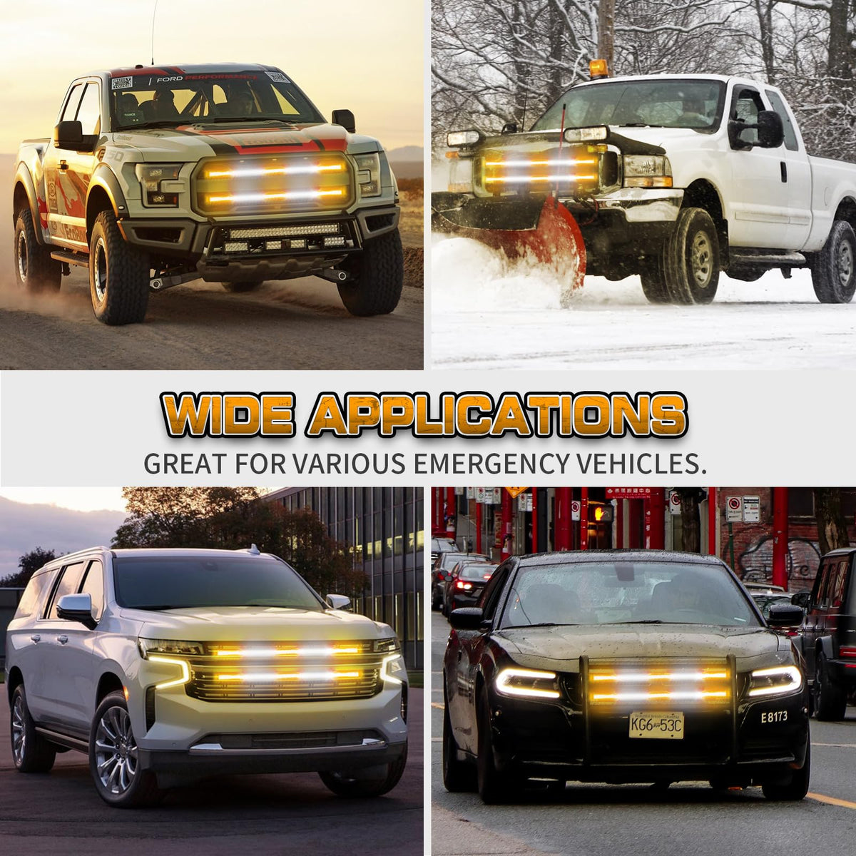 XRIDONSEN illuminated strips on roadside at night delivering clear hazard signaling