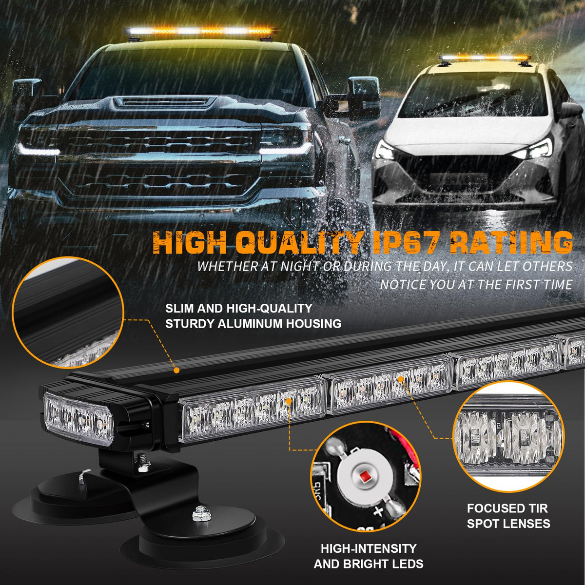 XRIDONSEN magnet mount detail with rubber pads protecting vehicle paint