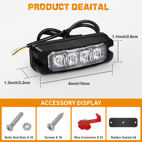 XRIDONSEN night strobe in use improving night-time conspicuity