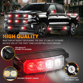 XRIDONSEN side profile with rubber pad protecting vehicle finish