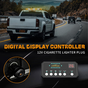 XRIDONSEN installed on pickup truck demonstrating enhanced roadside safety