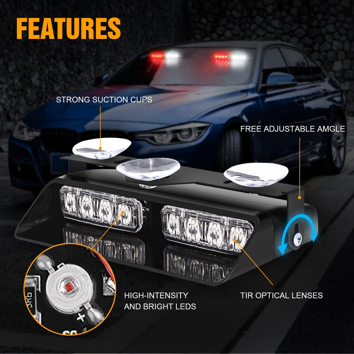 XRIDONSEN suction cup mount detail demonstrating secure attachment